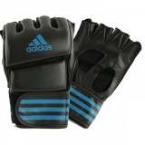 Adidas Traditional Grappling Handschoenen Zwart/Blauw